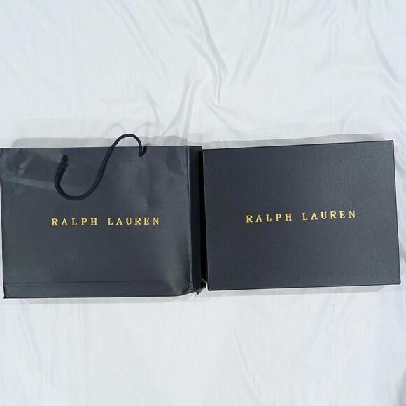 Ralph Lauren Purple Label Terry-Cloth Camp Shirt Navy Men’s L Short Sleeve - Picture 5 of 15